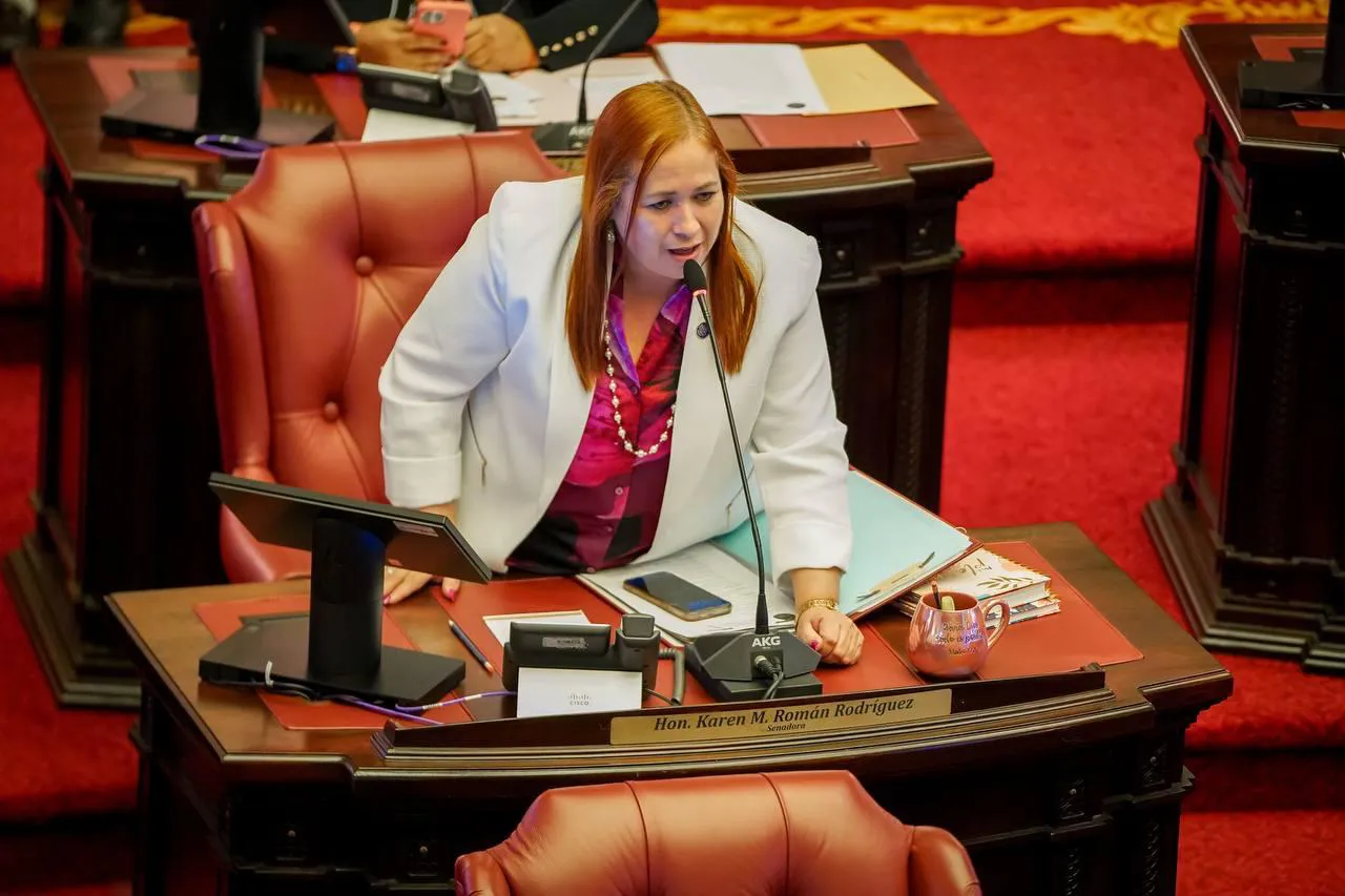 La Senadora del Distrito Mayagüez-Aguadilla, Karen Román Rodríguez.